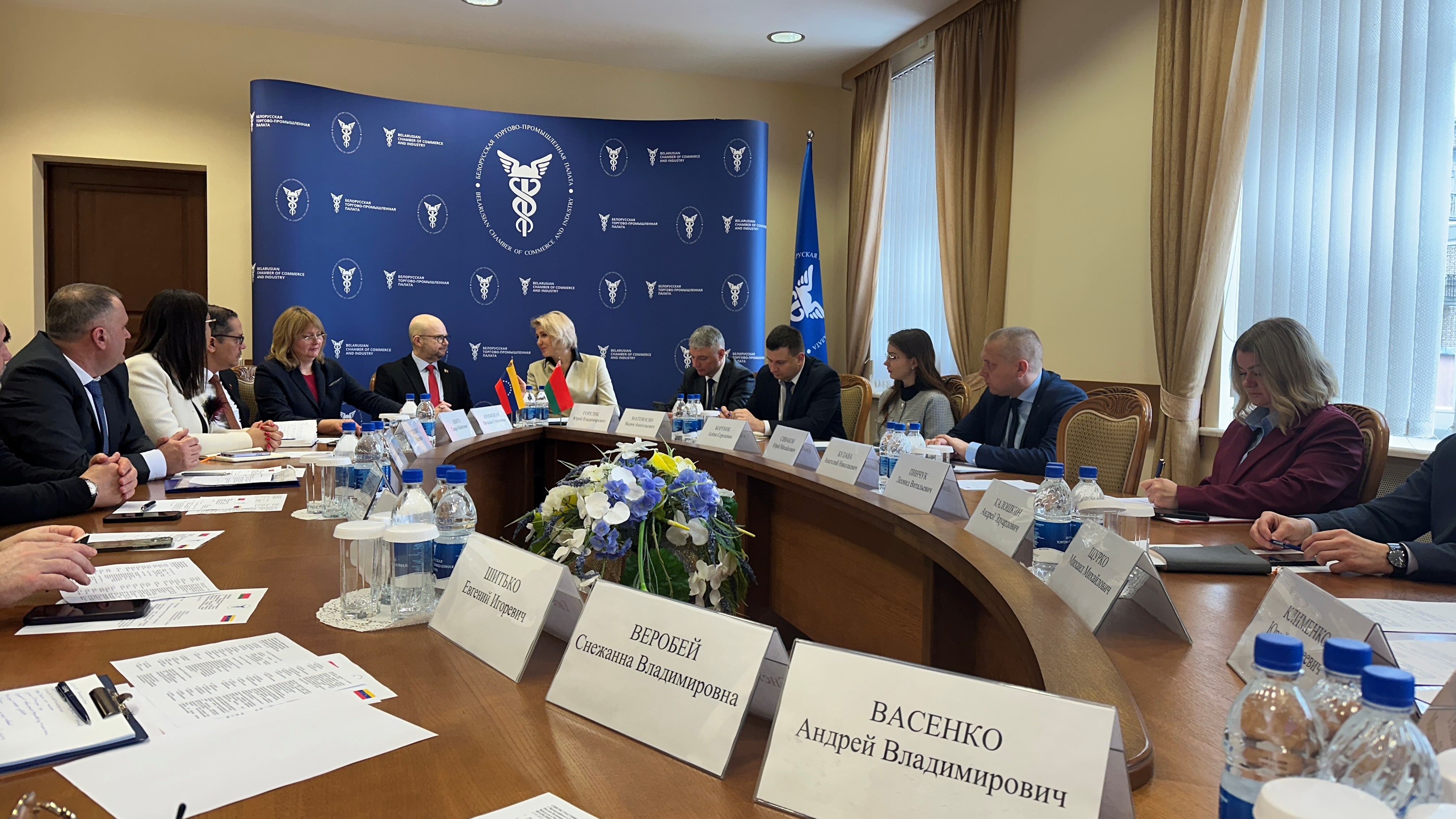 Лемешевский Виктор встреча с послами Венесуэлы